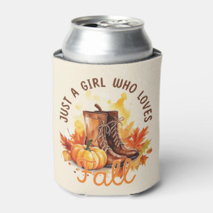 Just A Girl Who Loves Fall – Cosy Autumn Vibes Can Cooler