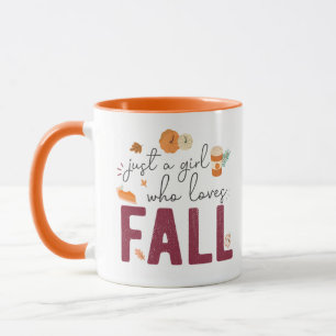 Just a Girl Who Loves Fall Mug
