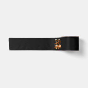 Just A Girl Who Loves Fall Satin Ribbon