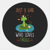 Just A Girl Who Loves Frogs