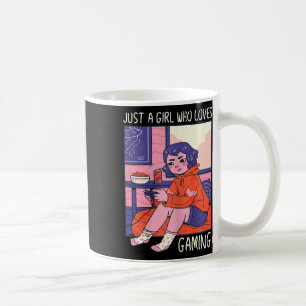 Just A Girl Who Loves Gaming Coffee Mug