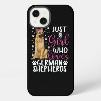 Just A Girl Who Loves German Shepherd Dogs Lover g