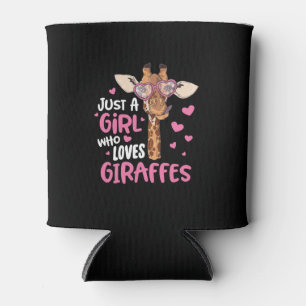 Just A Girl Who Loves Giraffes Can Cooler