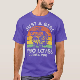 Just A Girl Who Loves Guinea Pigs3484 T-Shirt