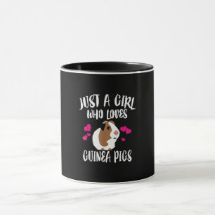 Just A Girl Who Loves Guinea Pigs Guinea Pig Gift Mug