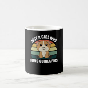 Just A Girl who Loves Guinea Pigs - Sweet Guinea Coffee Mug