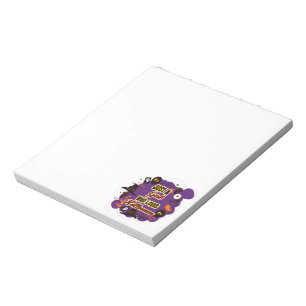 Just A Girl Who Loves Halloween Notepad