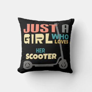 Just a girl who loves her scooter cushion