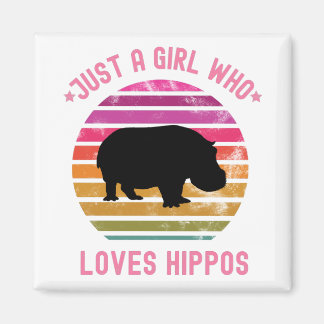 Just A Girl Who Loves Hipps Magnet