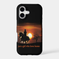 just a girl who loves horses