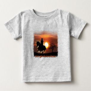 just a girl who loves horses baby T-Shirt
