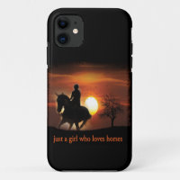 just a girl who loves horses