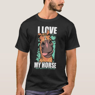 Just A Girl Who Loves Horses, Girls' Equestrian Sp T-Shirt