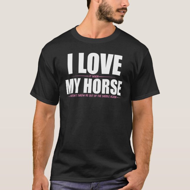 Just A Girl Who Loves Horses, Girls' Equestrian Sp T-Shirt (Front)