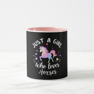 Just A Girl Who Loves Horses Mug