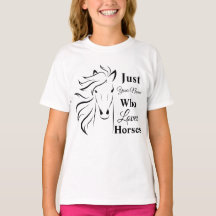 Just a Girl Who Loves Horses personalised
