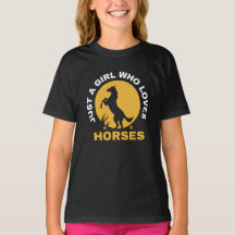 just a girl who loves horses