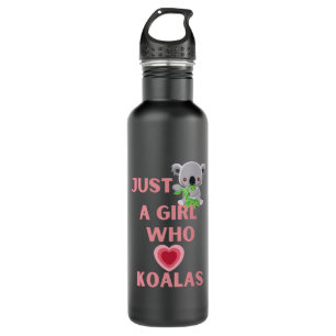 just a girl who loves koalas 710 ml water bottle