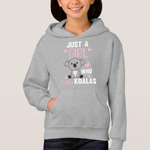 Just A Girl Who Loves Koalas Cute Koala Bear T-Shi