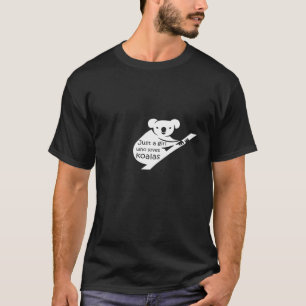 Just A Girl Who Loves Koalas - Funny Koala Bear Lo T-Shirt