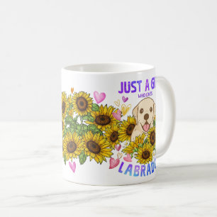 Just A Girl Who Loves Labrador Retriever Dog Breed Coffee Mug