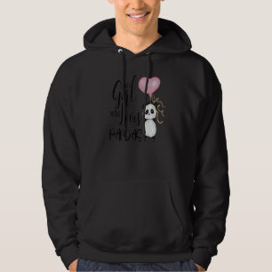 Just A Girl Who Loves Pandas I Sweet Panda Bear I Hoodie