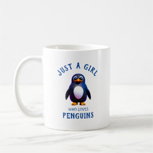 Just a girl who loves Penguins Coffee Mug