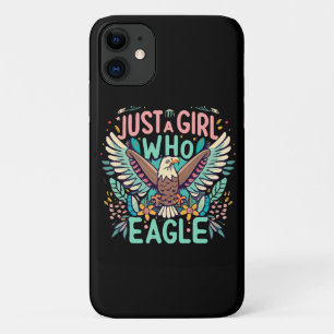 just a girl who loves Philippine Eagle iPhone 11 Case