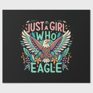 just a girl who loves Philippine Eagle Wrapping Paper