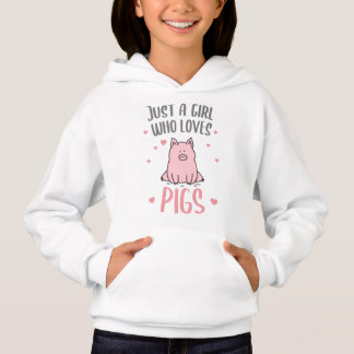 Just a Girl Who Loves Pigs Gift Girl