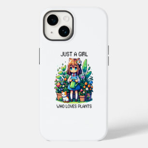 Just a Girl Who Loves Plants iPhone 14 Case
