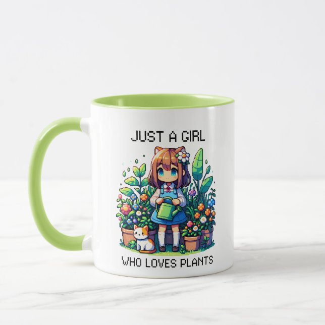 Just a Girl Who Loves Plants  Mug (Left)