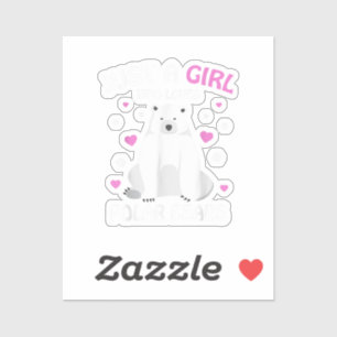 Just A Girl Who Loves Polar Bears Girls Polar Bear