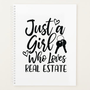Just A Girl Who Loves Real Estate Planner