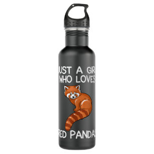 Just A Girl Who Loves Red Pandas Gift Red Panda Gi 710 Ml Water Bottle