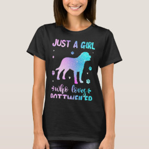 Just A Girl Who Loves Rottweiler Dog Lover 11 T-Shirt
