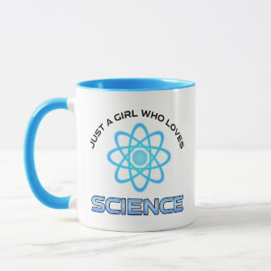 Just A Girl Who Loves Science Mug