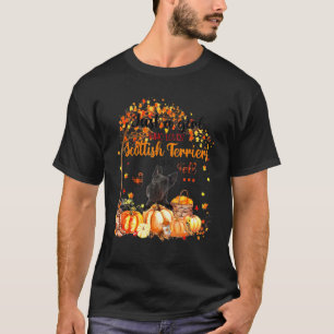Just A Girl Who Loves Scottish Terriers And Fall T-Shirt