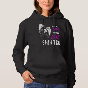 Just A Girl Who Loves Shih Tzu       Hoodie