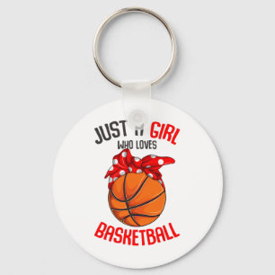 Just A Girl Who Loves Sketll Girl Kids Girls Key Ring
