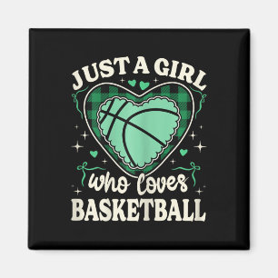 Just A Girl Who Loves Sketll Girls Kids Sketll Lov Magnet