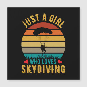 just a girl who loves skydiving