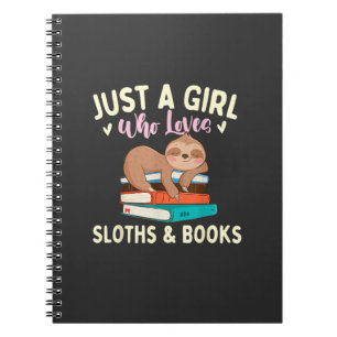 Just A Girl Who Loves Sloths & Books - Bookworm Re