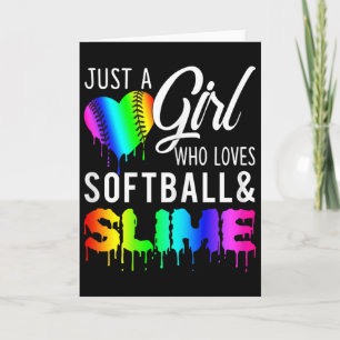 Just A Girl Who Loves Softll And Slime Tee Gift Card