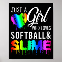 Just A Girl Who Loves Softll And Slime Tee Gift