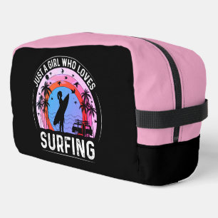 Just a Girl Who Loves Surfing Dopp Kit