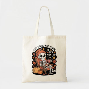Just a Girl Who Loves the Ber Months Christmas  Tote Bag