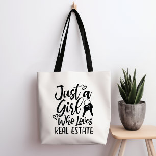 Just A Girl Who Loves Tote Bag