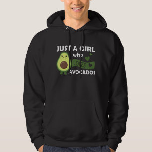 Just A Girl's Avocado Loves Sweet Avocado Hoodie