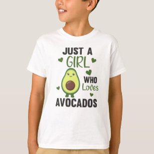 Just A Girl's Avocado Loves Sweet Avocado T-Shirt
